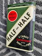 Amerikaanse Tabaksdoos Half and Half  -  WO2  -  WW2, Gebruikt, Overige, Ophalen of Verzenden