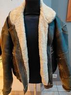 Manteau cuir vintage, Enlèvement, Comme neuf