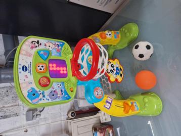 Vtech sportdoelbasketbal en doelbal beschikbaar voor biedingen