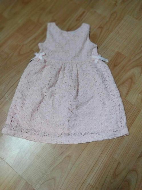 roze kanten jurk H & M maat 92, Kinderen en Baby's, Kinderkleding | Maat 92, Zo goed als nieuw, Meisje, Jurk of Rok, Ophalen of Verzenden