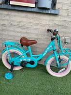 Blauwe kinderfiets kids Puck, Fietsen en Brommers, Fietsen | Meisjes, Ophalen, Puky, 14 inch of minder, Handrem
