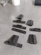 Set van vier veiligheidssloten voor deuren of kozijnen, Ophalen of Verzenden, Gebruikt, IJzer, Schuif of Grendel