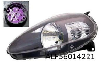 Fiat Grande Punto (9/08-) koplamp Links (zwart / Abarth) (ge beschikbaar voor biedingen
