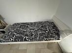 Lit simple 200x90cm, Ophalen, 90 cm, Eenpersoons, Wit
