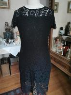 Heel mooie zwarte kanten feestelijke jurk, Ophalen of Verzenden, Zo goed als nieuw, Maat 38/40 (M)