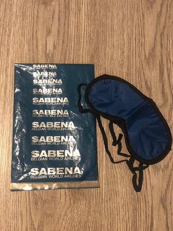 Vintage sabena slaapmasker beschikbaar voor biedingen