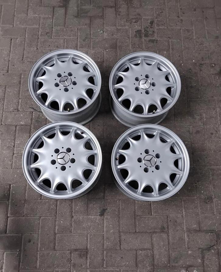 Mercedes R129 SL Velgen+banden  ,12Loch ,Ronal, Monkar, Auto-onderdelen, Banden en Velgen, Banden en Velgen, Zomerbanden, 16 inch