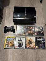 Ps3 + games . Met controller en alle kabels, Games en Spelcomputers, Spelcomputers | Sony PlayStation 3, Ophalen of Verzenden