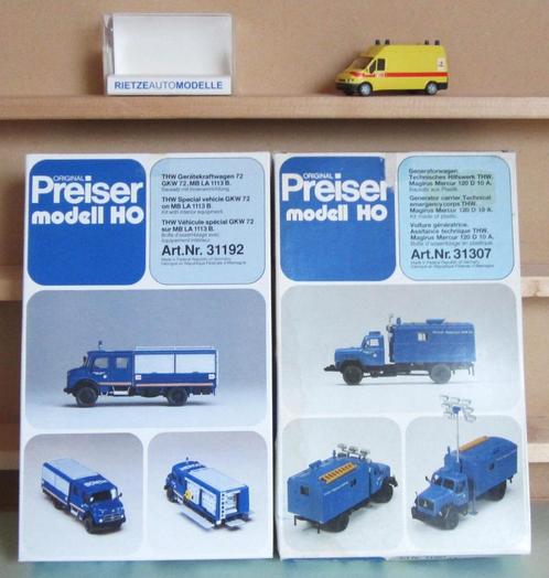 Camions de la Protection Civile et Ford transit "100"   HO, Hobby & Loisirs créatifs, Trains miniatures | HO, Neuf, Autres types