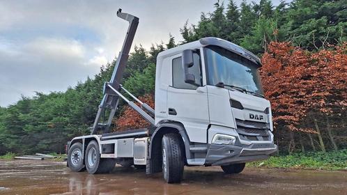 ST858, Auto's, Vrachtwagens, Particulier, DAF, Diesel, Automaat, Wit, BTW verrekenbaar