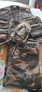 Camouflage paracommando outfit, Ophalen, Gebruikt, Jongen, Broek