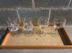 4 mini glaasjes, Verzamelen, Ophalen of Verzenden, Nieuw, Bierglas
