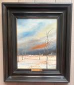 Origineel schilderij, mooi kader, landschap,Magda Verschaeve, Antiek en Kunst, Ophalen