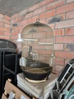 Vogelkooi goud, Ophalen of Verzenden, Zo goed als nieuw, Vogelkooi