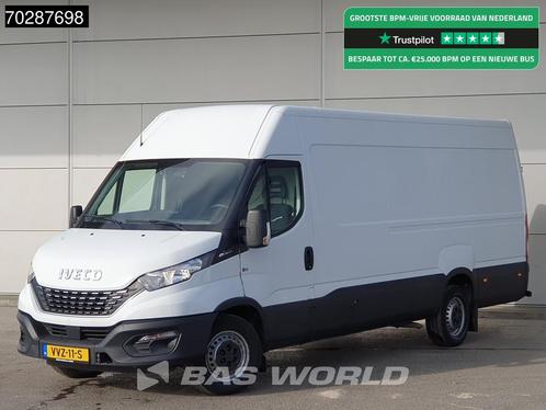 Iveco Daily 35S14 Automaat L3H2 3,5t Trekgewicht Airco Cruis, Auto's, Bestelwagens en Lichte vracht, Bedrijf, Te koop, Achteruitrijcamera