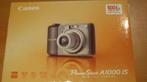 Canon Powershot A1000IS, TV, Hi-fi & Vidéo, Appareils photo numériques, 10 Mégapixel, Canon, Compact, Comme neuf