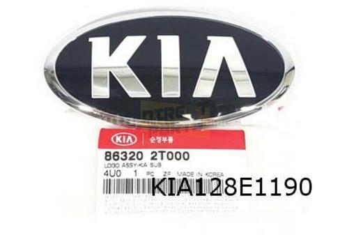 Kia Optima embleem logo ''Kia'' achterzijde Origineel! 86320, Autos : Pièces & Accessoires, Carrosserie & Tôlerie, Kia, Neuf, Envoi