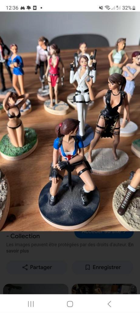 Figurines tomb raider, Verzamelen, Beelden en Beeldjes, Zo goed als nieuw, Ophalen