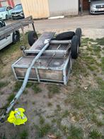Op maak dubbel as met 1 kapoote band, Auto diversen, Aanhangers en Bagagewagens, Ophalen, Gebruikt