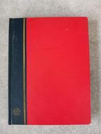 rood en blauw postzegelalbum, 32 witte pagina's (leeg), Ophalen of Verzenden, Verzamelalbum