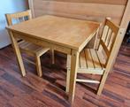 Houten tafeltje en 2 stoelen voor kinderen, Ophalen, Nieuw