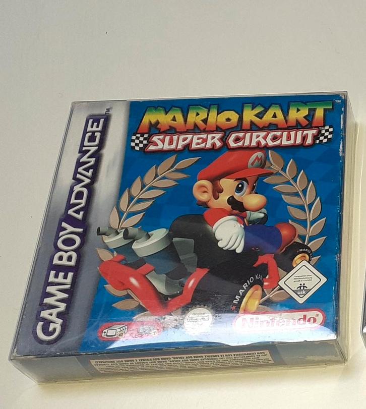 retro spel Game Boy Advance Mario Kart Super circuit 2001, Games en Spelcomputers, Games | Nintendo Game Boy, Nieuw, Racen en Vliegen