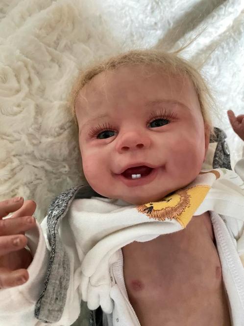 Reborn baby Oakley, Verzamelen, Poppen, Nieuw, Ophalen