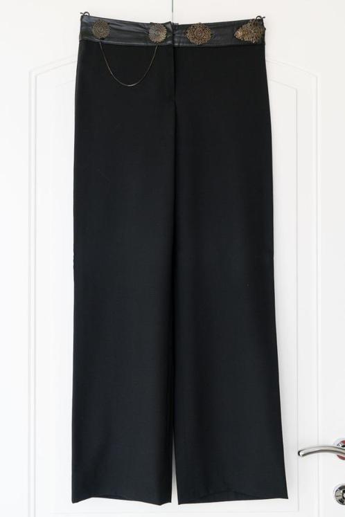 Broek, merk Roberta Scarpa, NIEUW, maat S, Kleding | Dames, Broeken en Pantalons, Nieuw, Maat 36 (S), Zwart, Lang, Verzenden