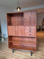 Vintage mid century authentieke barkast, Huis en Inrichting, Ophalen, Gebruikt