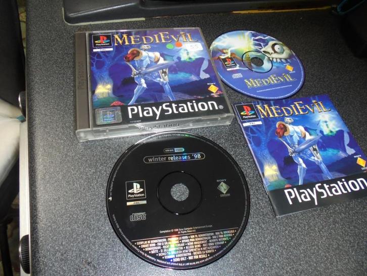 Playstation 1 Medievil (CIB), Games en Spelcomputers, Games | Sony PlayStation 1, Gebruikt, 1 speler, Vanaf 12 jaar, Ophalen of Verzenden