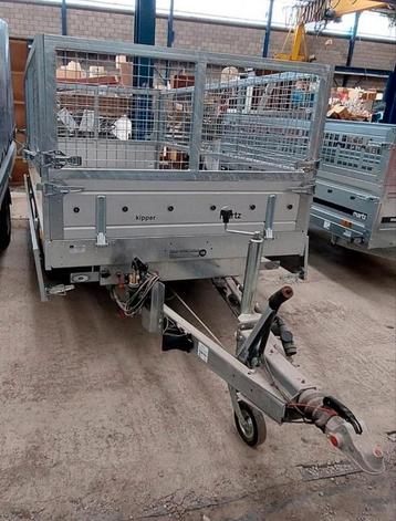 Remorque 3T de 3m x 1.5m basculante manuelle ou électrique  beschikbaar voor biedingen