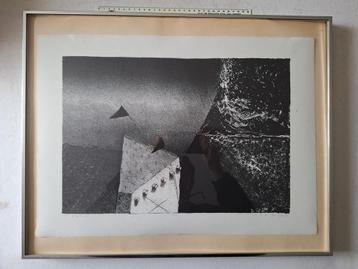 Litho Dirk De Bruycker "T. I. project" uit 2006 beschikbaar voor biedingen