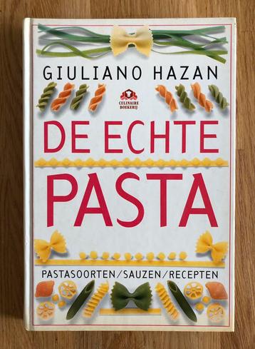 kookboek De echte pasta Giuliano Hazan beschikbaar voor biedingen
