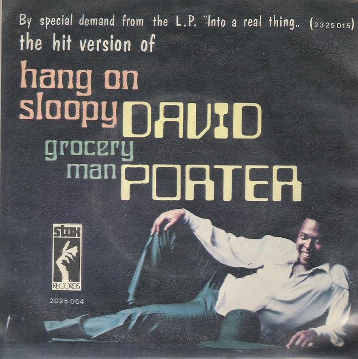 David Porter – Hang On Sloopy, Cd's en Dvd's, Vinyl Singles, Gebruikt, Single, R&B en Soul, 7 inch, Ophalen of Verzenden