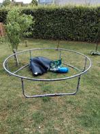 Gratis ijzer van trampoline, Kinderen en Baby's, Speelgoed | Buiten | Trampolines, Ophalen, Zo goed als nieuw