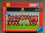 Puzzel rode duivels Ravensburger 1000 stuks, Ophalen of Verzenden, 500 t/m 1500 stukjes, Gebruikt, Legpuzzel