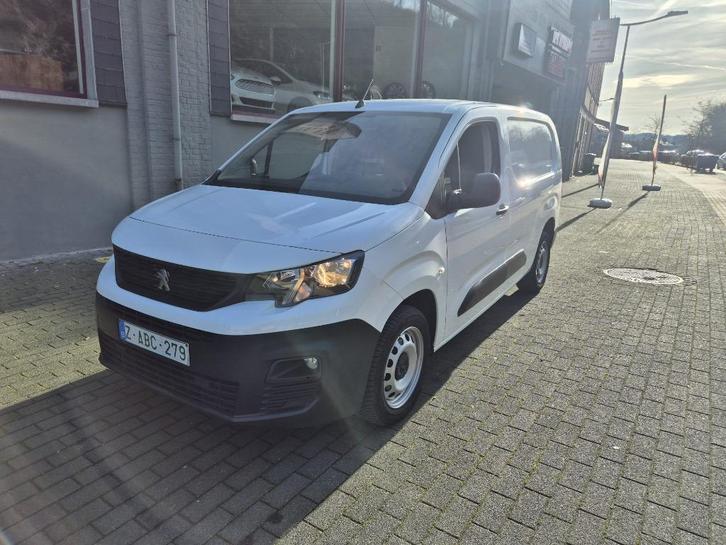 PEUGEOT PARTNER 1.5 BLUEHDI L2 3 ZITPLAATSEN GARANTIE 1 JAAR, Auto's, Peugeot, Bedrijf, Te koop, Partner, ABS, Achteruitrijcamera