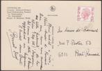 BELGIË - Prentbriefkaart - Koning Boudewijn [Y&T 1581E], Zonder envelop, Gestempeld, Koninklijk huis, Frankeerzegel