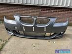 BMW E60 5 SERIE Grijs voorbumper M sport bumper 2001-2010, Auto-onderdelen, Gebruikt, Voor, Ophalen of Verzenden, Bumper