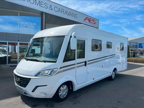 Bavaria i740, Caravans en Kamperen, Mobilhomes, Bedrijf, Bavaria, TV, Luifel, Ophalen