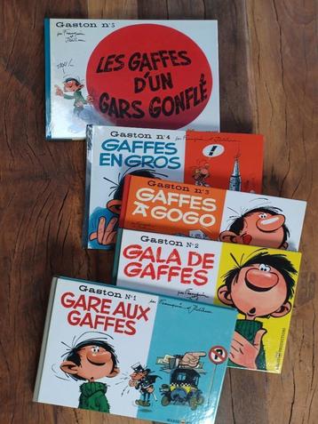 Lot 5 BD Gaston Lagaffe - speciale serie - Nieuw beschikbaar voor biedingen