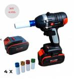 Pack duo clé à chocs + meuleuse d'angle + jeu de douilles, Enlèvement ou Envoi, Neuf, Batterie
