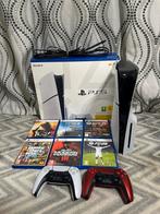 NOUVEAU PS5 Slim Disc, 2 manettes et 6 jeux, Enlèvement, Neuf, Playstation 5