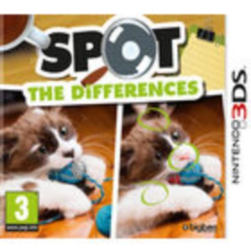 Spot the differences (3DS), Consoles de jeu & Jeux vidéo, Jeux | Nintendo 2DS & 3DS, Comme neuf, Enlèvement ou Envoi