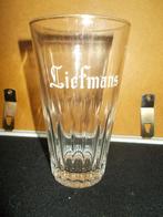 Liefmans - Oudenaarde - oud bierglas 33cl-wit logo klein - 2, Ophalen of Verzenden, Gebruikt, Glas of Glazen, Duvel