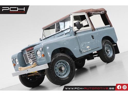 Land Rover Series III Cabriolet + Overdrive - FULLY RESTORE, Autos, Land Rover, Entreprise, 4x4, Intérieur cuir, Phares antibrouillard