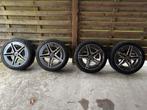 originele winterset breedset Mercedes AMG velgen 18inch, Ophalen, 18 inch, Velg(en), Winterbanden