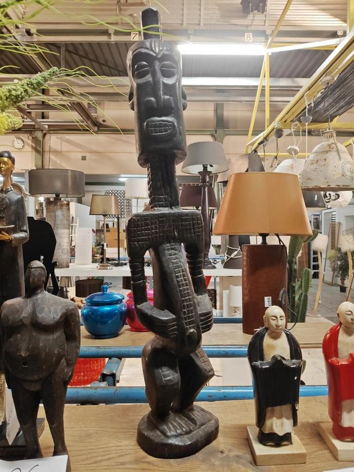 afrikaans houten beeld, Antiek en Kunst, Kunst | Beelden en Houtsnijwerken, Ophalen