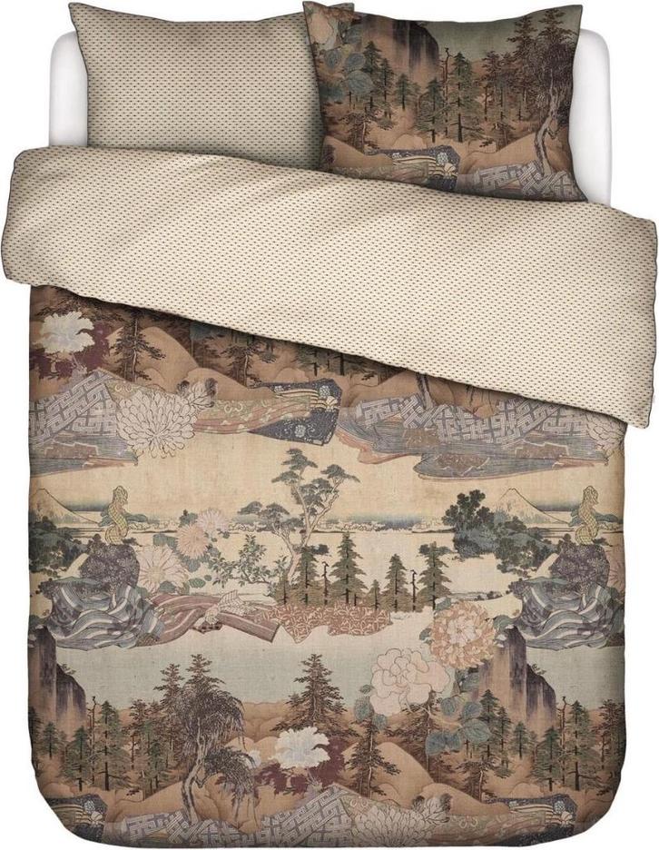 2 dekbedovertrekken Essenza, maat 260 x 220 cm, Maison & Meubles, Chambre à coucher | Linge de lit, Comme neuf, Housse de couette