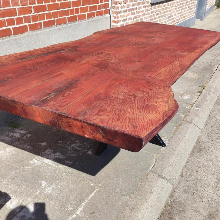 Table en tronc d'arbre Séquoia, Maison & Meubles, Tables | Tables à manger, Neuf, 100 à 150 cm, 200 cm ou plus, Cinq personnes ou plus